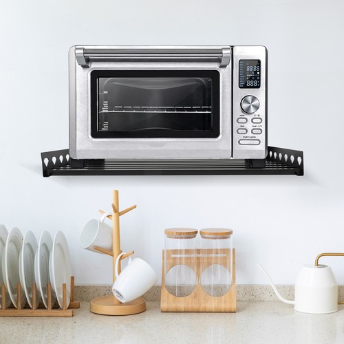 Microwave oven bracket - oven, shelf